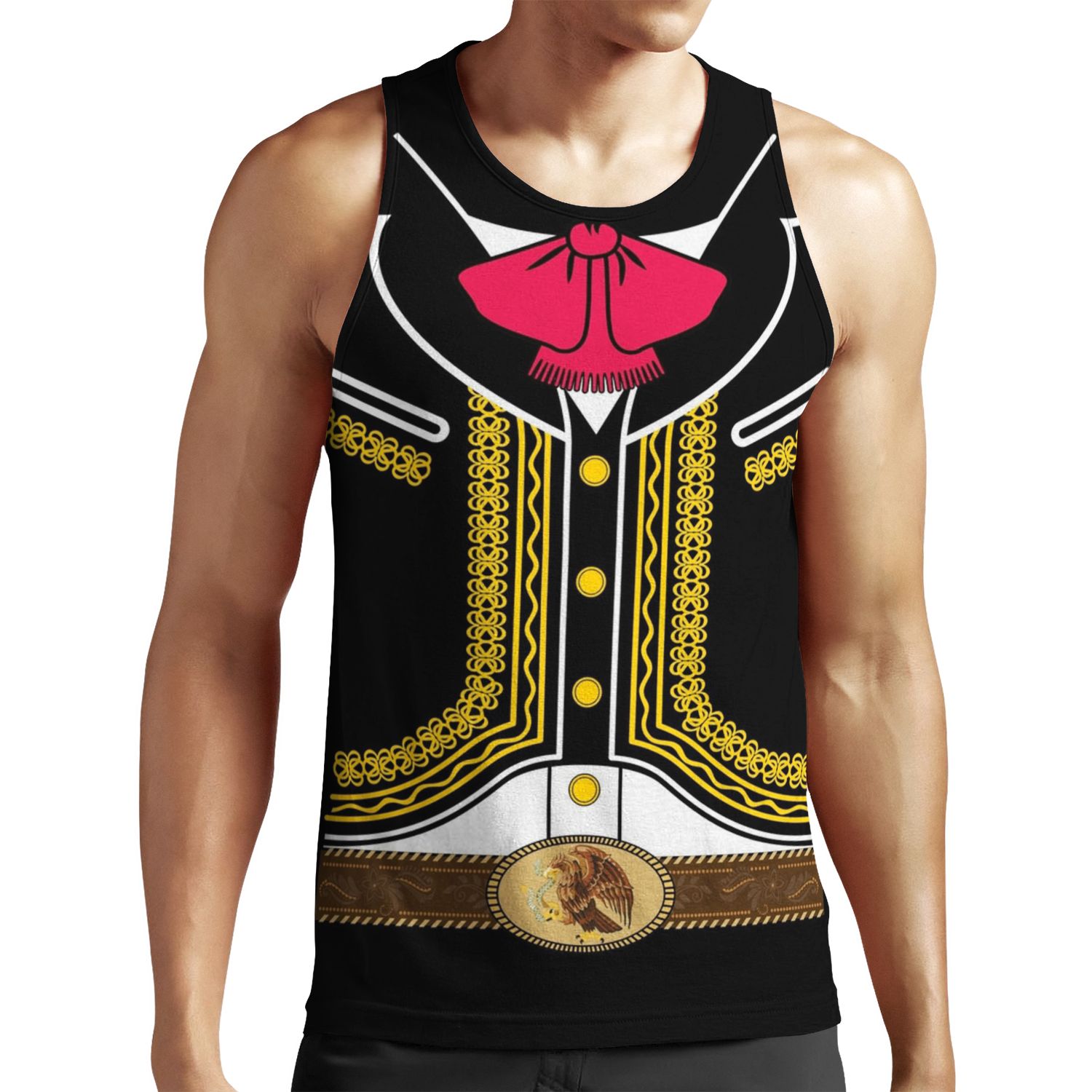 Mariachi Costume All-over-print Unisex Tank Top