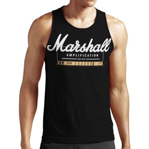 Marshall Amp Stack 1980 Essential All-over-print Unisex Tank Top