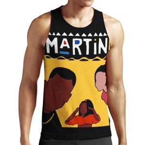 Marty Mar Yellow All-over-print Unisex Tank Top