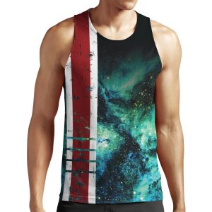 Mass Effect Tribute Armor Stripe All-over-print Unisex Tank Top