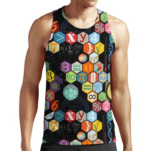 Math In Black All-over-print Unisex Tank Top