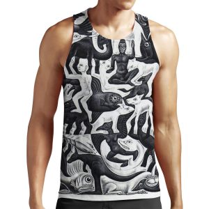 Maurits Cornelis Escher Mosaic Ii All-over-print Unisex Tank Top