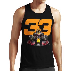 Max Verstappen 33 Formula 1 All-over-print Unisex Tank Top