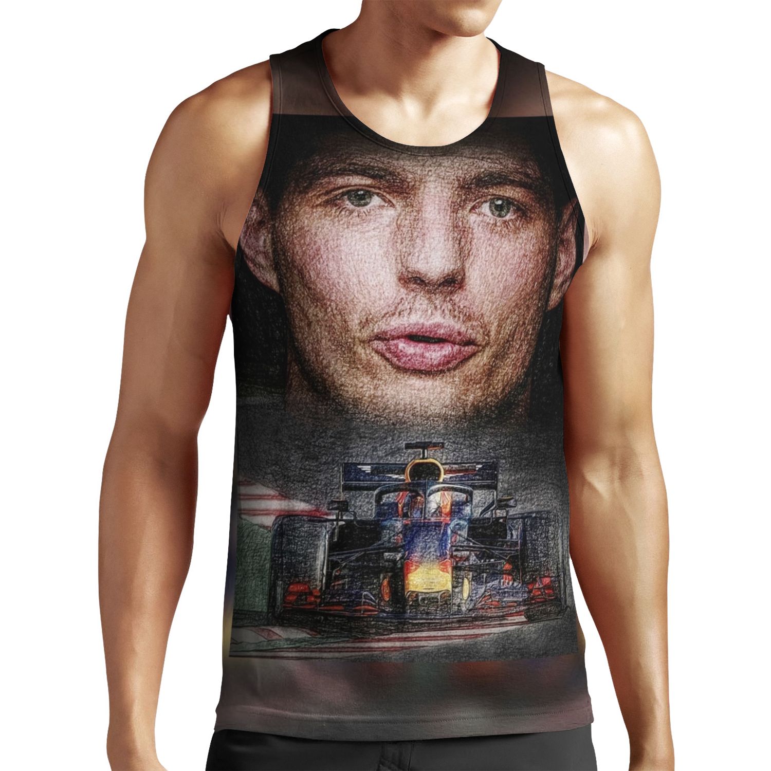 Max Verstappen Superstar All-over-print Unisex Tank Top