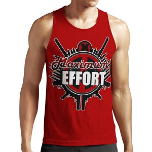 Maximum Effort All-over-print Unisex Tank Top