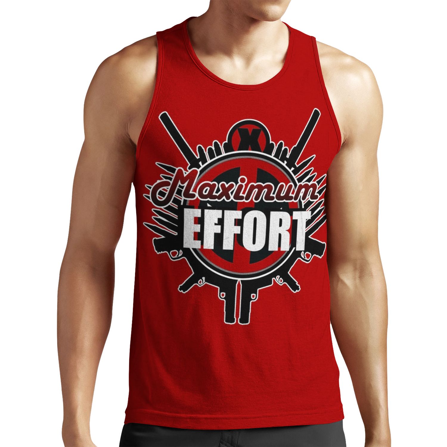 Maximum Effort All-over-print Unisex Tank Top