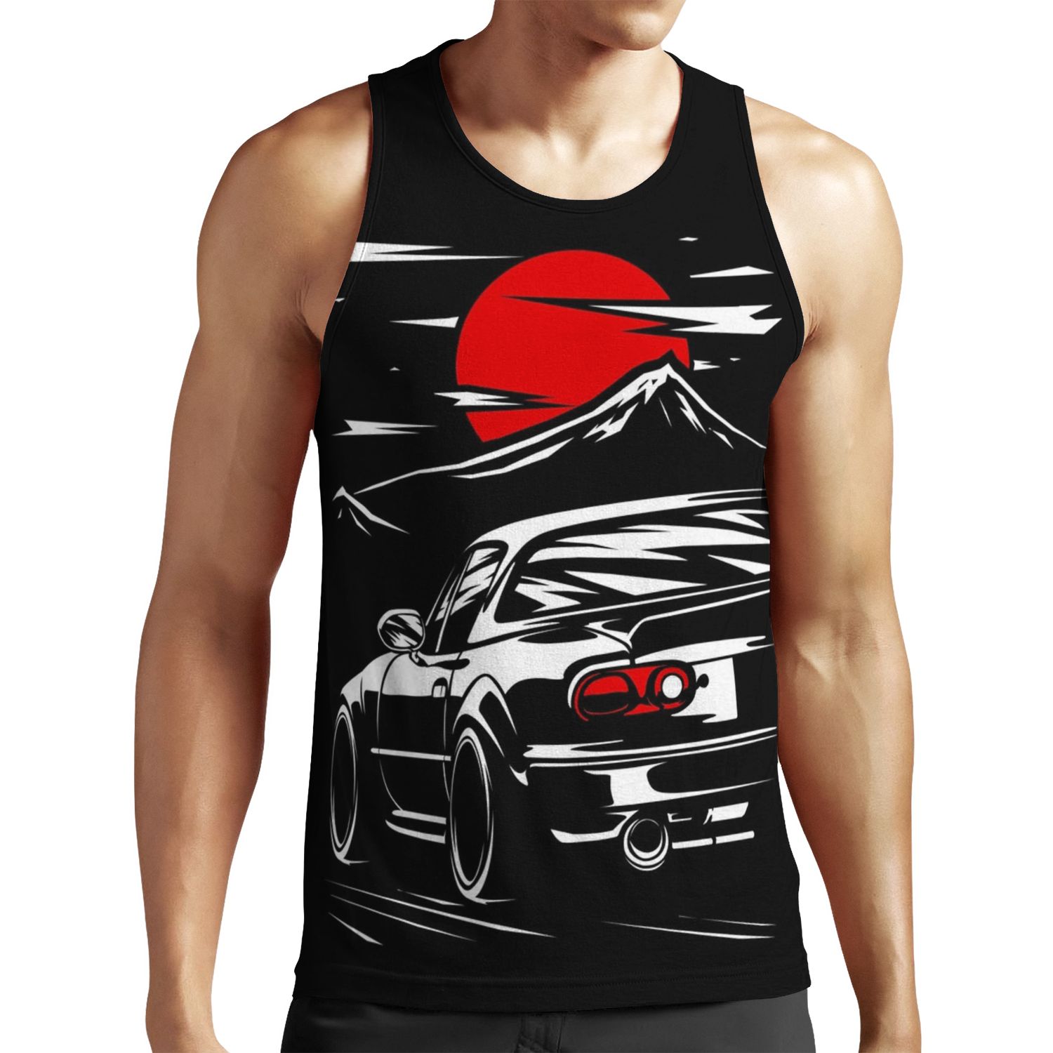 Mazda Mx 5 Miata All-over-print Unisex Tank Top