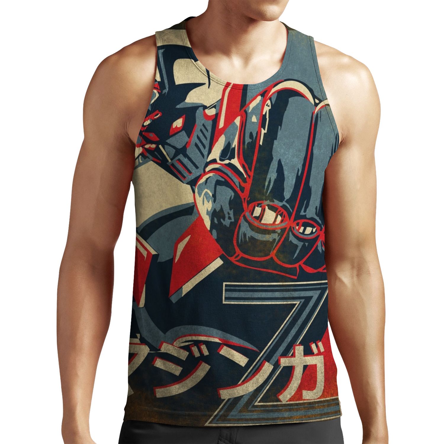 Mazinger Z All-over-print Unisex Tank Top