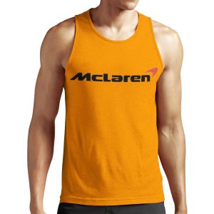 Mclaren F1 Logo All-over-print Unisex Tank Top