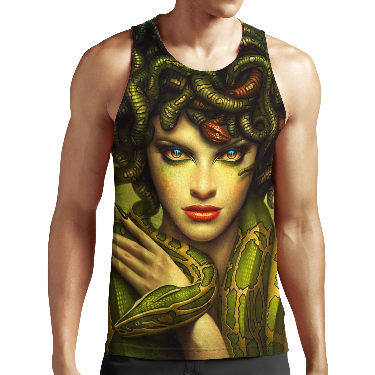 Medusa All-over-print Unisex Tank Top