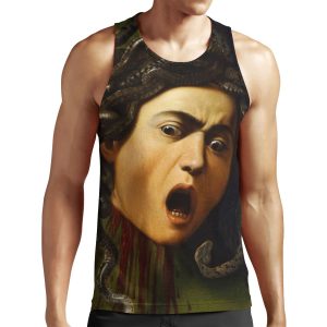 Medusa By Caravaggio All-over-print Unisex Tank Top
