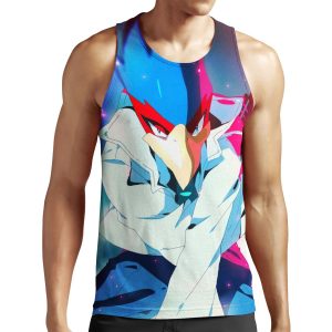 Melee Falco Blue All-over-print Unisex Tank Top