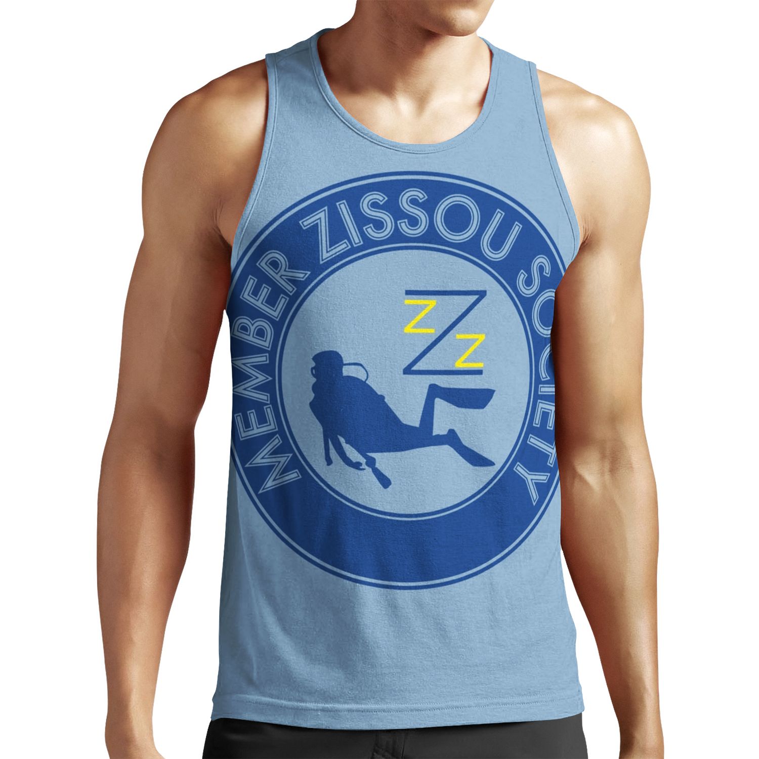 Member Zissou Society All-over-print Unisex Tank Top