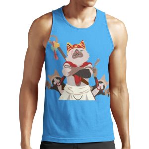 Meowscular Chef And His Crew All-over-print Unisex Tank Top