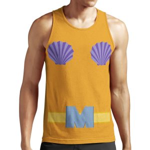 Mermaid Man All-over-print Unisex Tank Top All-over-print Unisex Tank Top