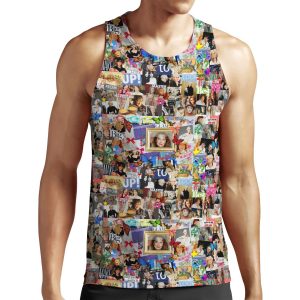 Meryl Streep Collage All-over-print Unisex Tank Top