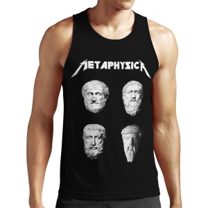 Metaphysica Fun Metal Philosophy Shirt All-over-print Unisex Tank Top