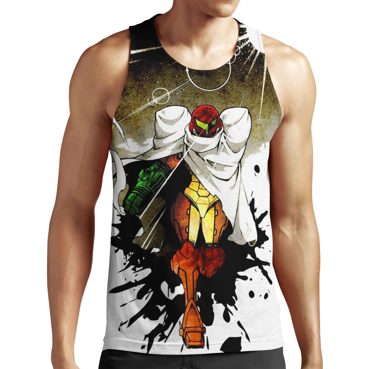Metroid Samus The Nomad All-over-print Unisex Tank Top
