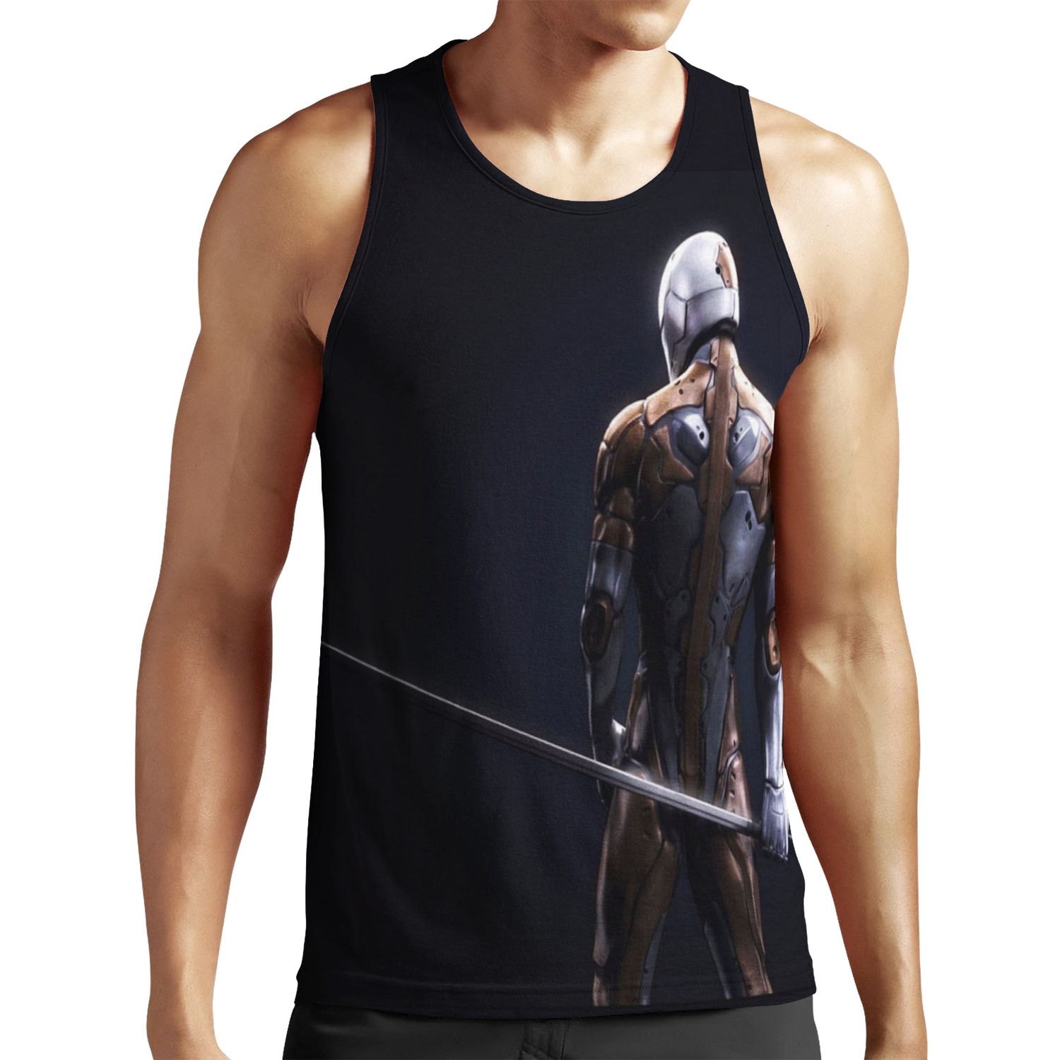 Mgs Gray Fox All-over-print Unisex Tank Top