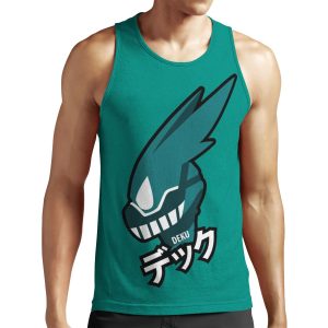 Mha Deku All-over-print Unisex Tank Top