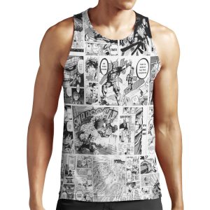 Mha Manga Panels All-over-print Unisex Tank Top