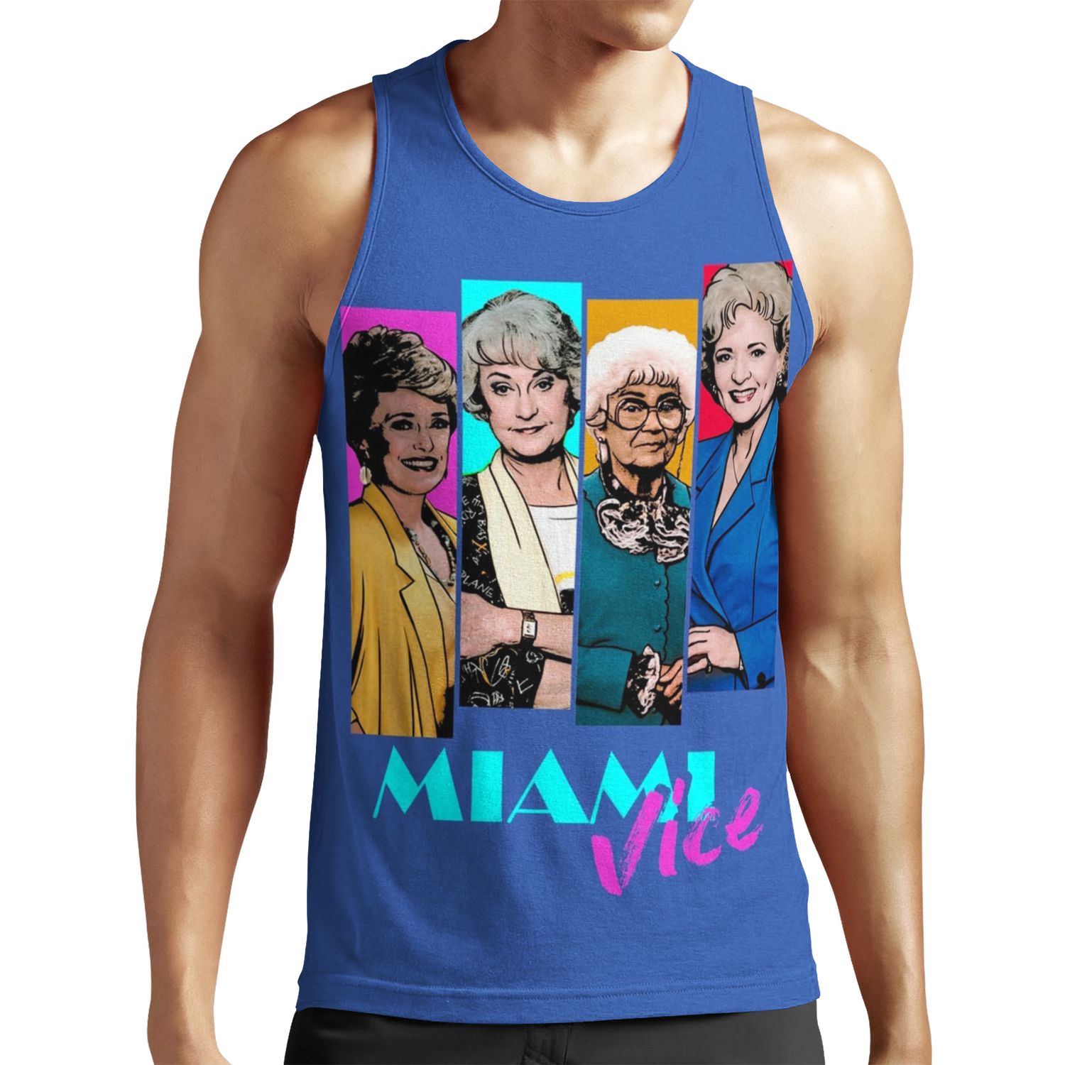 Miami Vice All-over-print Unisex Tank Top