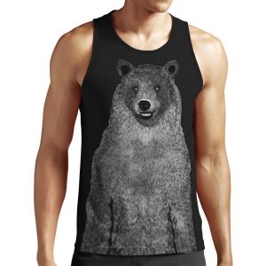 Michael Mell Hoodie Back All-over-print Unisex Tank Top