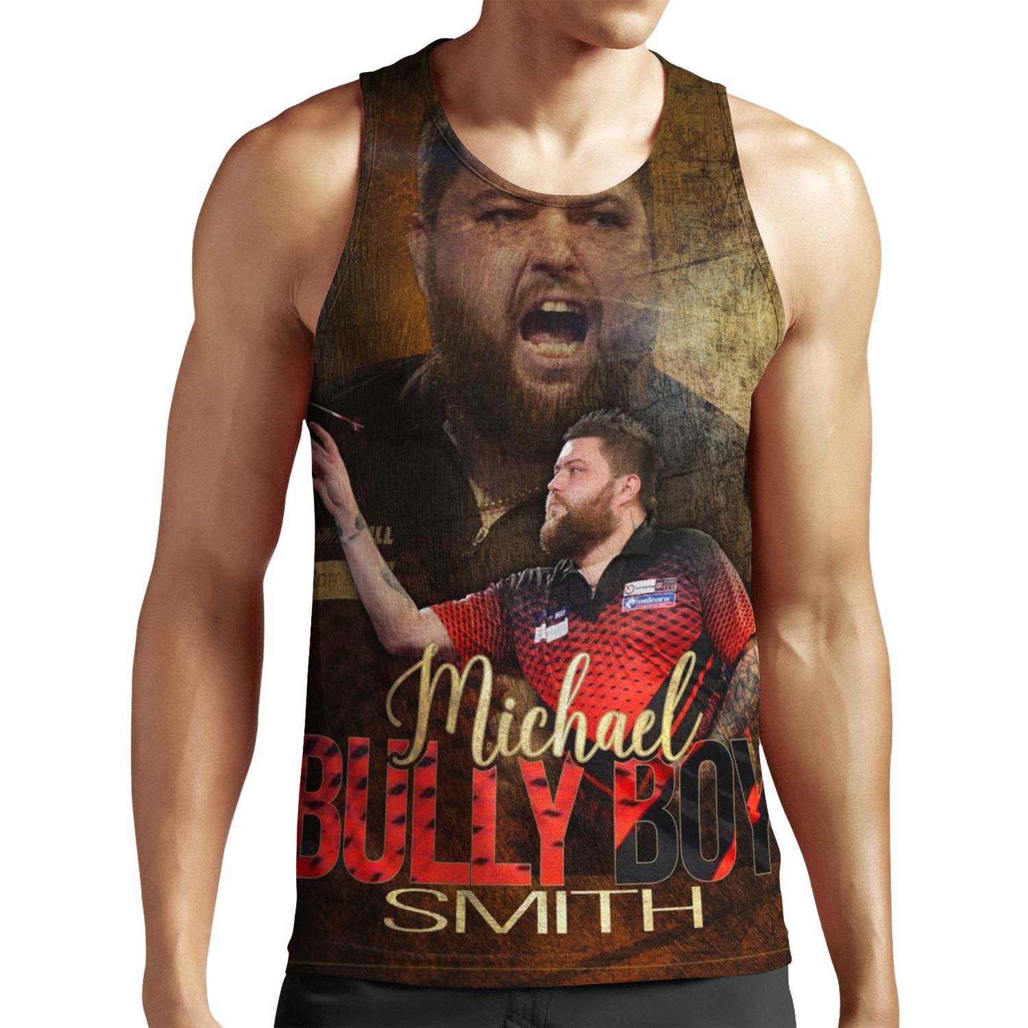 Michael Smith Darts Player All-over-print Unisex Tank Top