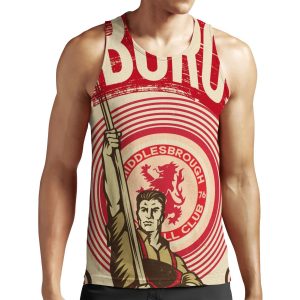 Middlesbrough The Boro All-over-print Unisex Tank Top