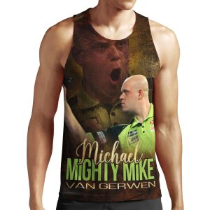 Mighty Mike Darts Player All-over-print Unisex Tank Top