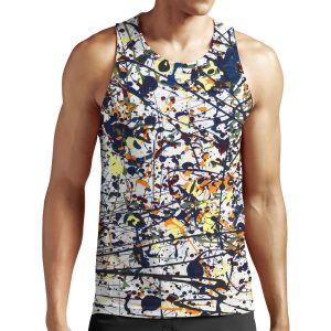 Mijumi Pollock All-over-print Unisex Tank Top