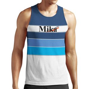 Mika Hakkinen Helmet All-over-print Unisex Tank Top