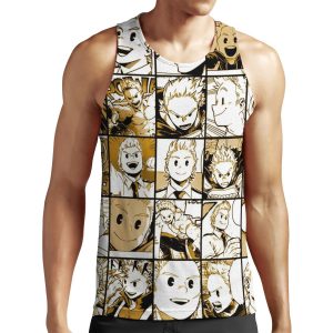 Mirio Togata Collage Color Version All-over-print Unisex Tank Top
