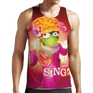 Miss Crawly Sing 2 All-over-print Unisex Tank Top
