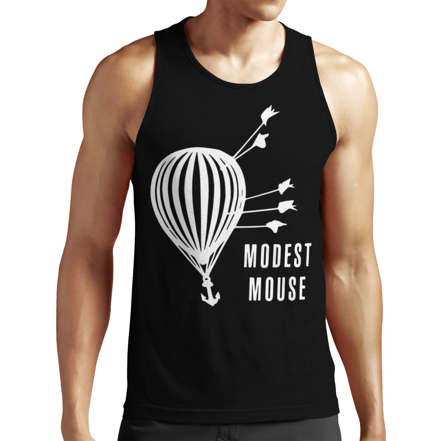 Modest Mouse Good News Before The Ship Sank Combined Album Covers Dark All-over-print Unisex Tank Top