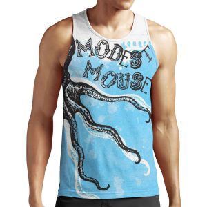 Modest Mouse Octopus All-over-print Unisex Tank Top