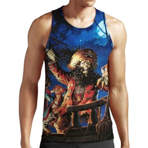 Monkey Island 2 Lechuck S Revenge High Contrast All-over-print Unisex Tank Top