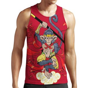 Monkey King All-over-print Unisex Tank Top