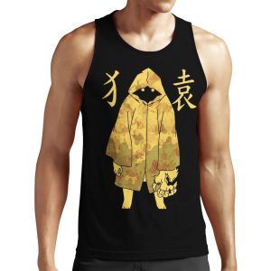 Monogatari Suruga Monkey Stained All-over-print Unisex Tank Top