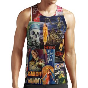 Monster Movies All-over-print Unisex Tank Top