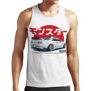 Monster Skyline R32 Gtr All-over-print Unisex Tank Top