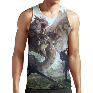 Monter Hunter World All-over-print Unisex Tank Top