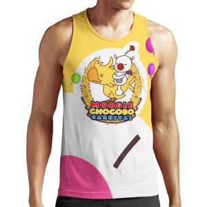 Moogle Chocobo Carnival All-over-print Unisex Tank Top