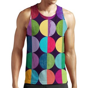 Moon All-over-print Unisex Tank Top