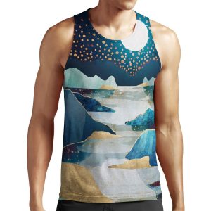 Moon Glow All-over-print Unisex Tank Top