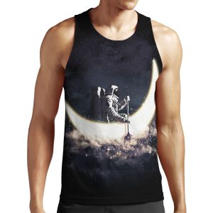 Moon Sailing All-over-print Unisex Tank Top