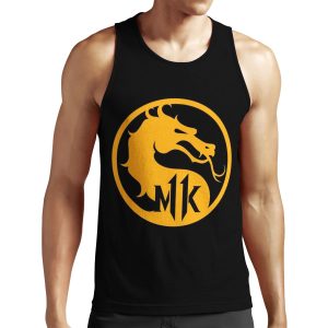 Mortal Kombat 11 Minimalistic All-over-print Unisex Tank Top