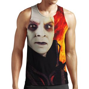 Mortal Kombat 4 Quan Chi Arcade Cabinet All-over-print Unisex Tank Top
