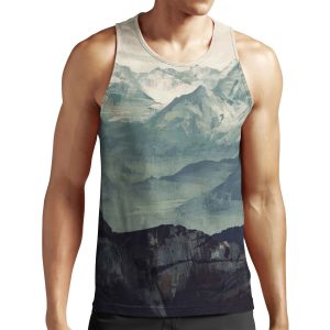 Mountain Fog All-over-print Unisex Tank Top