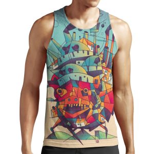 Moving Castle All-over-print Unisex Tank Top